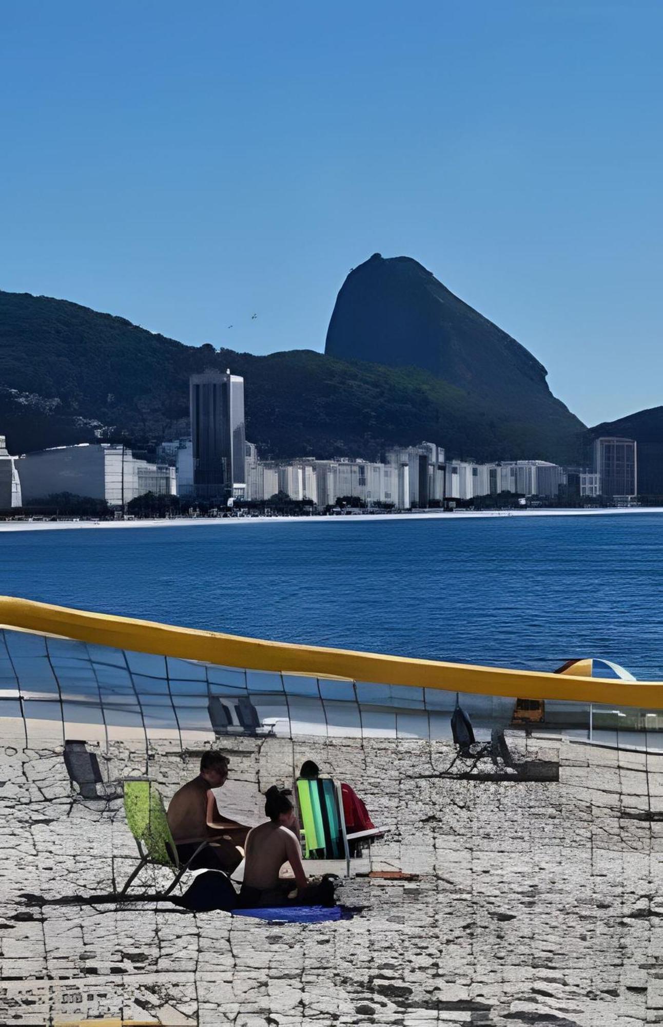 Studio Pe Na Areia Em Copacabana Río de Janeiro Exterior foto
